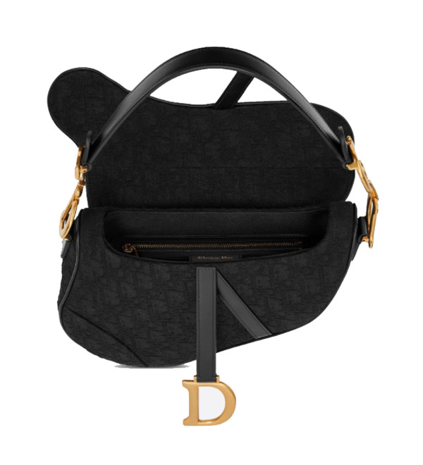 Dior Saddle Supreme Canvas Bag Dark Blue