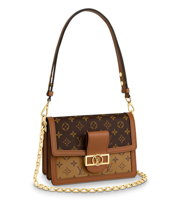 Louis Vuitton Reverse Monogram Dauphine Mm M44391