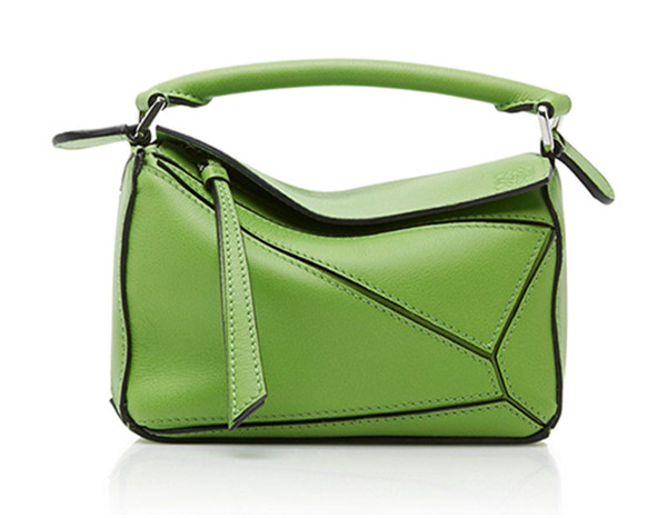 Loewe Puzzle Mini Bag Green