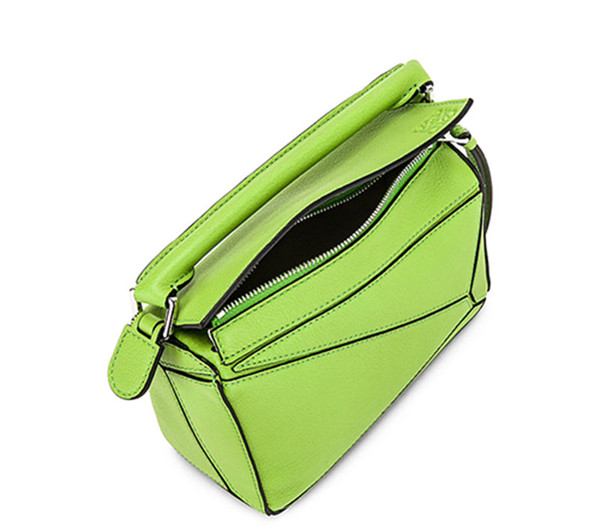 Loewe Puzzle Mini Bag Green