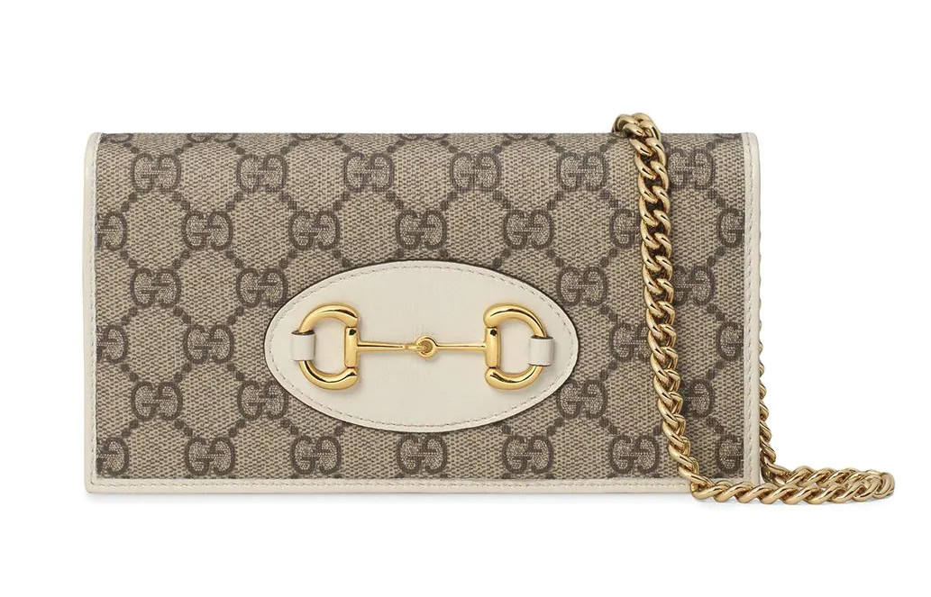 Gucci Horsebit 1955 wallet with chain