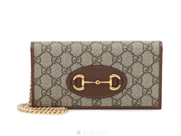 Gucci Horsebit 1955 wallet with chain