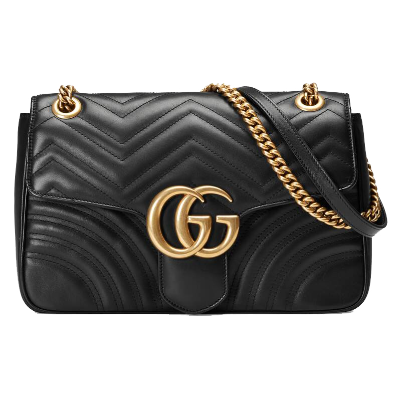 Gg Marmont Medium Matelassé Shoulder Bag