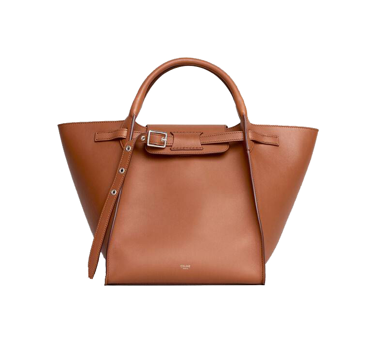 Celine Small Big Bag With Long Strap In Smooth Calfskin