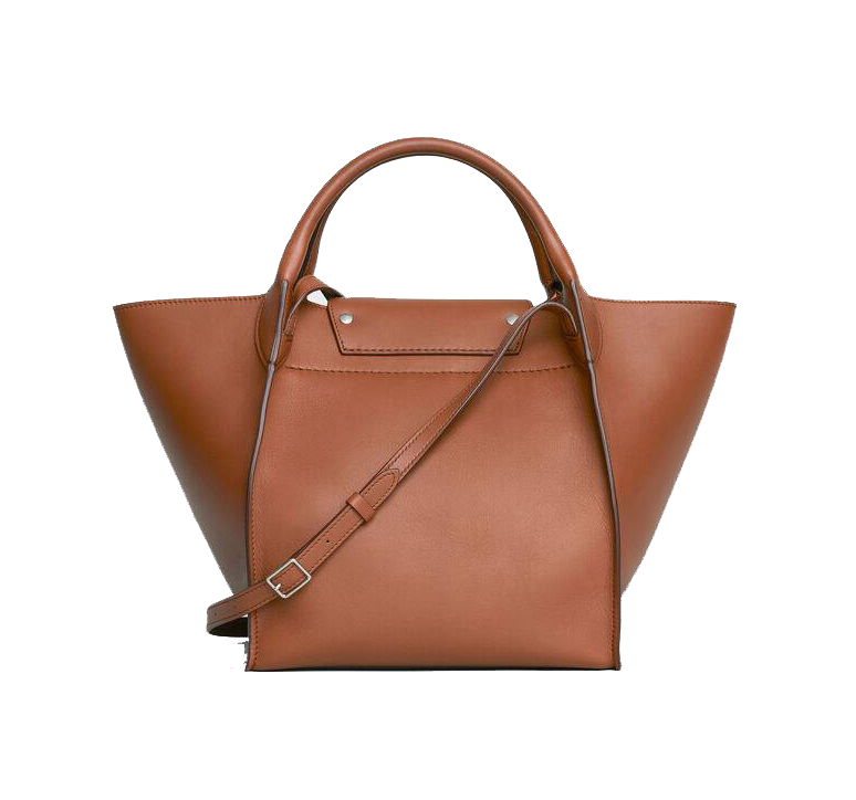 Celine Small Big Bag With Long Strap In Smooth Calfskin