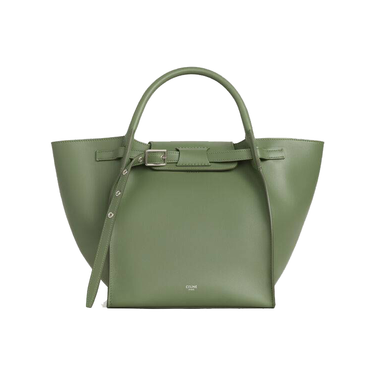 Celine Small Big Bag With Long Strap In Smooth Calfskin