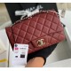  Classic Double Flap Bag Quilted Caviar 20CM