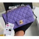  Classic Double Flap Bag Quilted Caviar 20CM