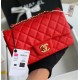  Classic Double Flap Bag Quilted Caviar 20CM