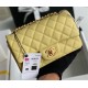  Classic Double Flap Bag Quilted Caviar 20CM