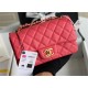  Classic Double Flap Bag Quilted Caviar 20CM