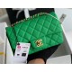  Classic Double Flap Bag Quilted Caviar 20CM