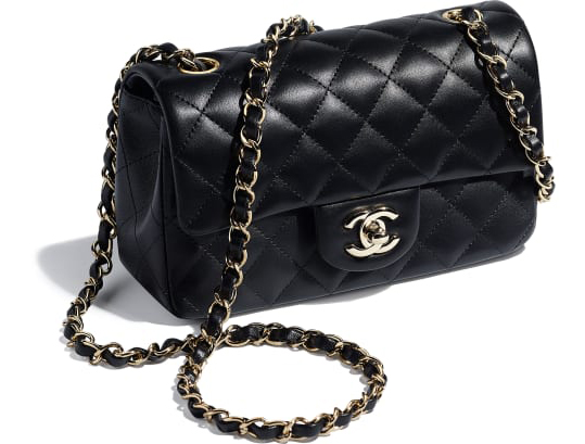 Chanel Lambskin Quilted Mini Rectangular Flap Bag 20Cm