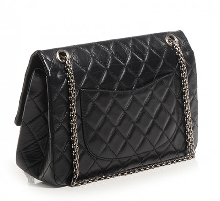 Chanel Aged Calfskin 2.55 Reissue 226 Double Flap Black