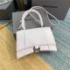 Balenciaga Hourglass XS/ Small Top Handle Bag in shiny box calfskin