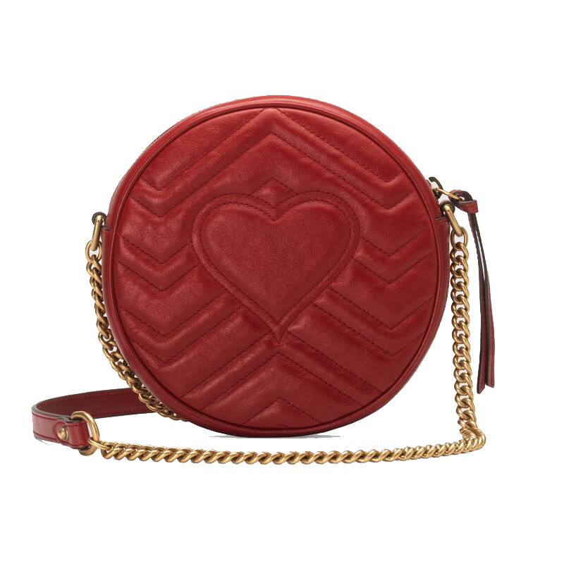 GG Marmont Mini Round Shoulder Bag