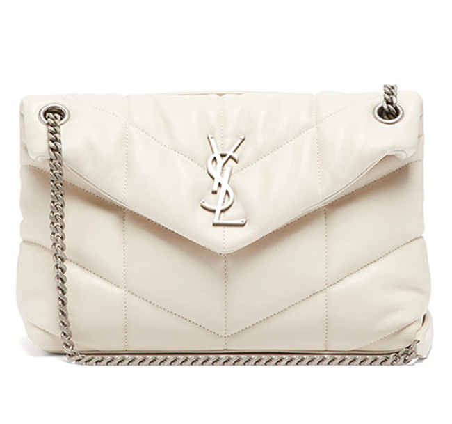 Yves Saint Laurent Ysl Loulou Puffer Small Bag In Quilted Lambskin