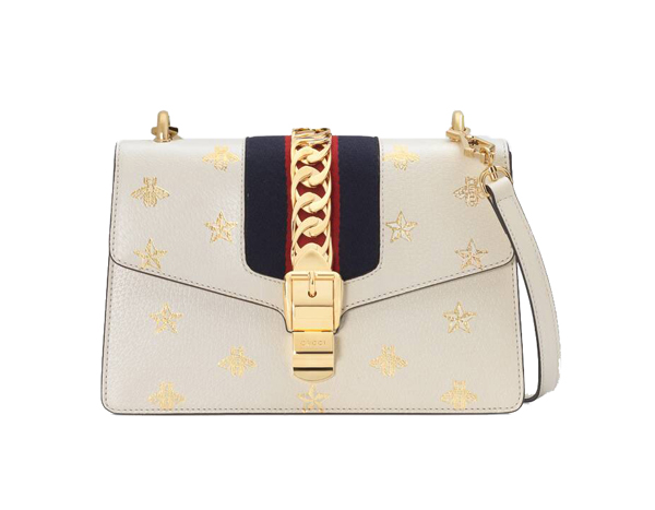 Gucci Sylvie Bee Star Small Shoulder Bag