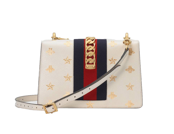 Gucci Sylvie Bee Star Small Shoulder Bag