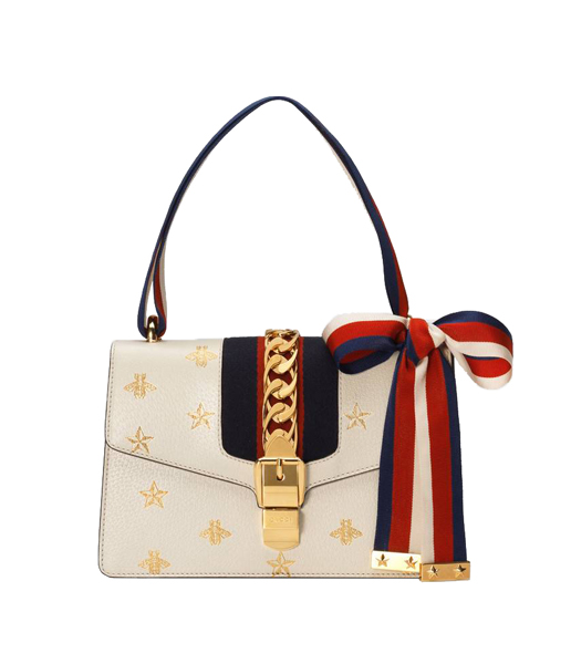 Gucci Sylvie Bee Star Small Shoulder Bag