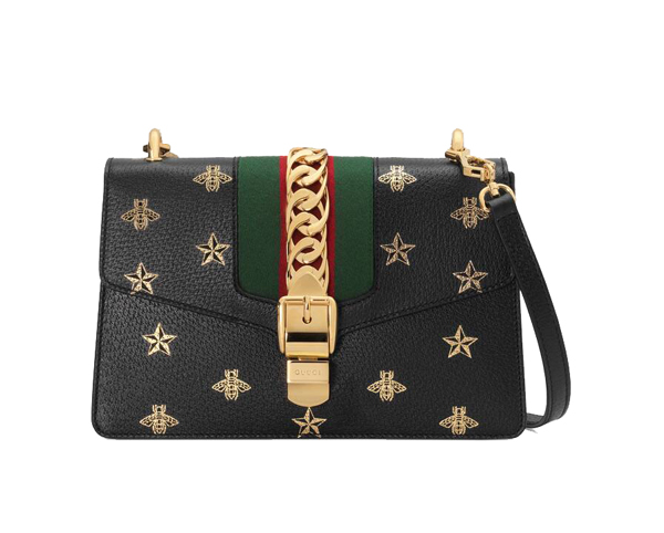 Gucci Sylvie Bee Star Small Shoulder Bag