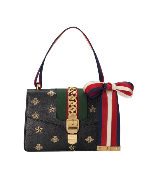 Gucci Sylvie Bee Star Small Shoulder Bag