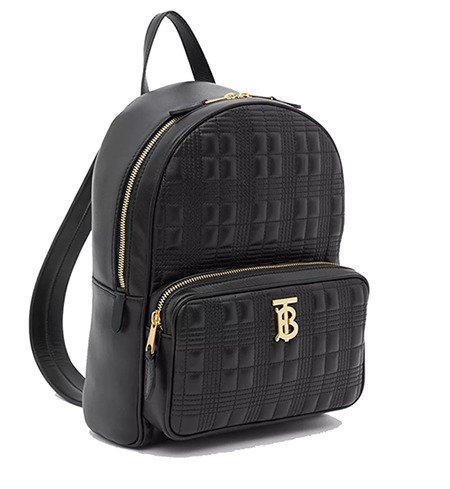 Burberry Quilted Check Lambskin Backpack