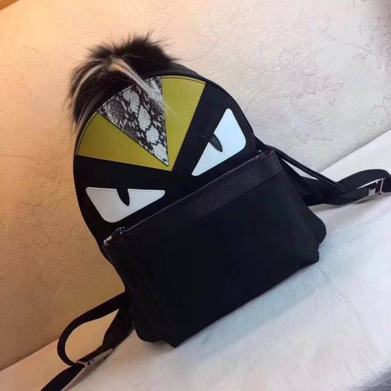 Fendi Black Backpack