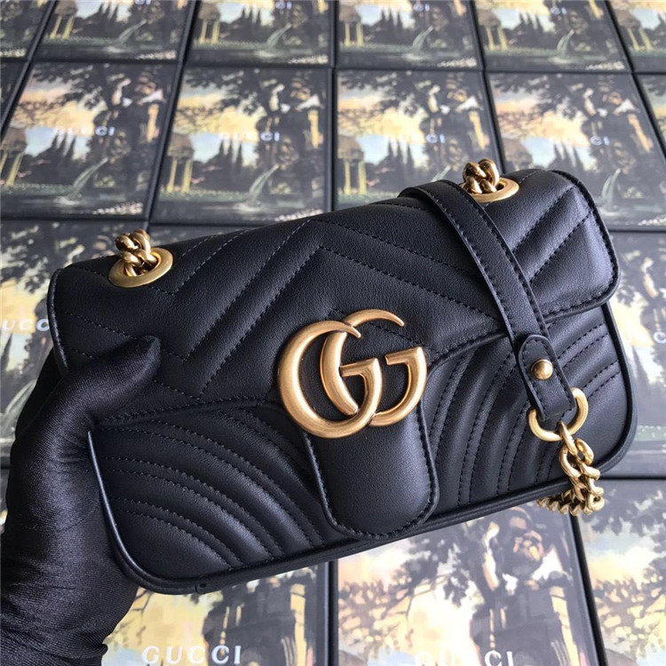 Gucci Gg Marmont Matelassé Mini Bag 446744