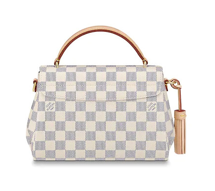 Louis Vuitton Damier Azur Canvas Croisette Hand Carry Shoulder Handbag N41581 N53000