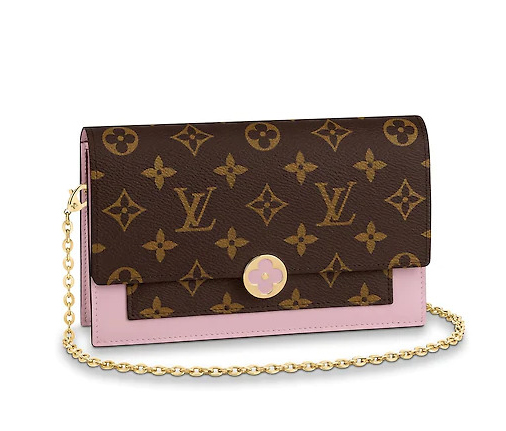 Louis Vuitton Flore Chain Wallet M67405 M67404