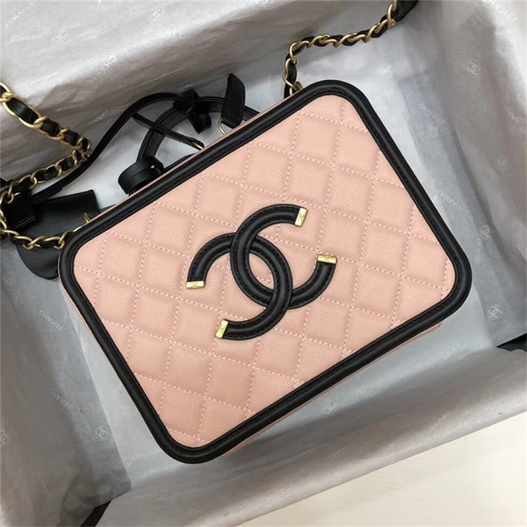 Chanel Vanity Case A93343 B01186 N4745