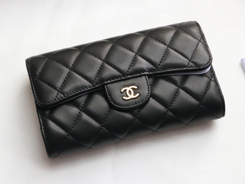 Chanel Long Flap Wallet