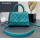 Chanel Caviar Quilted Incognito Extra Mini Coco Handle Flap