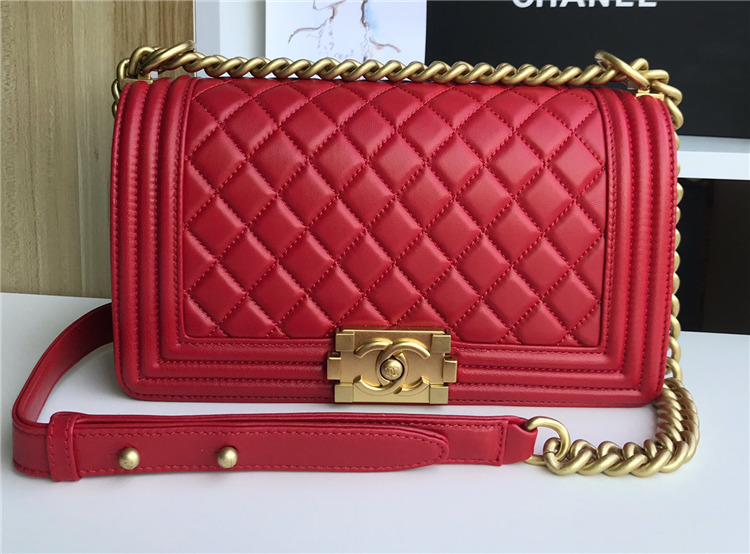 Chanel Boy Chanel Handbag 25Cm 67086