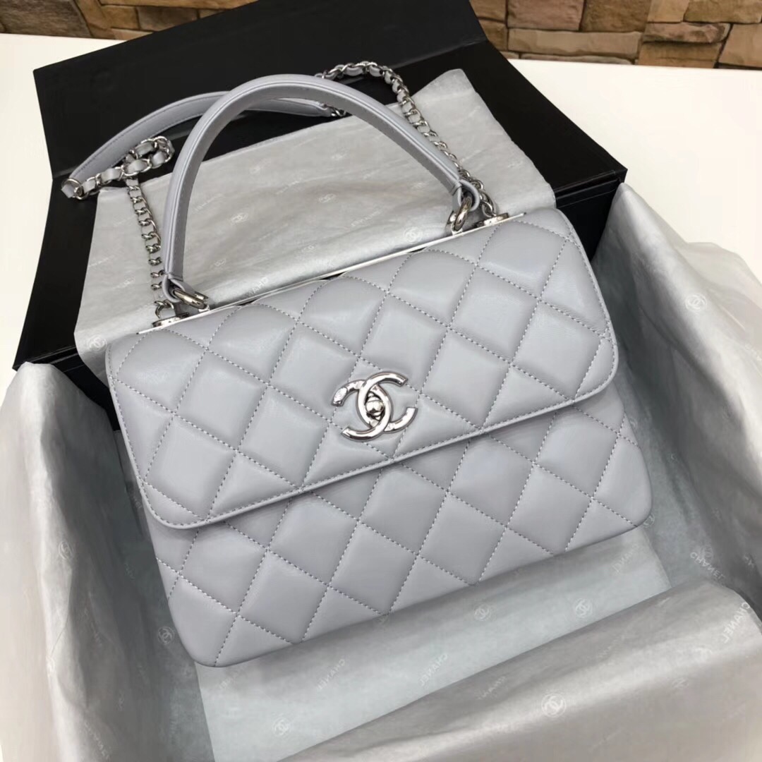 Chanel Flap Bag With Handle A92236 B01289 N4854