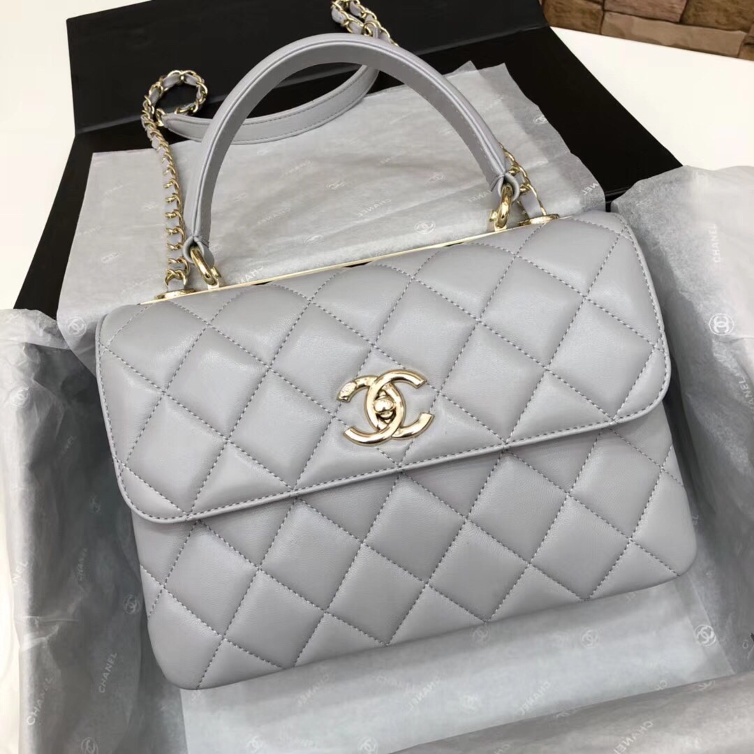 Chanel Flap Bag With Handle A92236 B01289 N4854