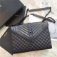 Ysl Envelope Medium Bag In Mix Matelasse Grain De Poudre Embossed Leather 487198