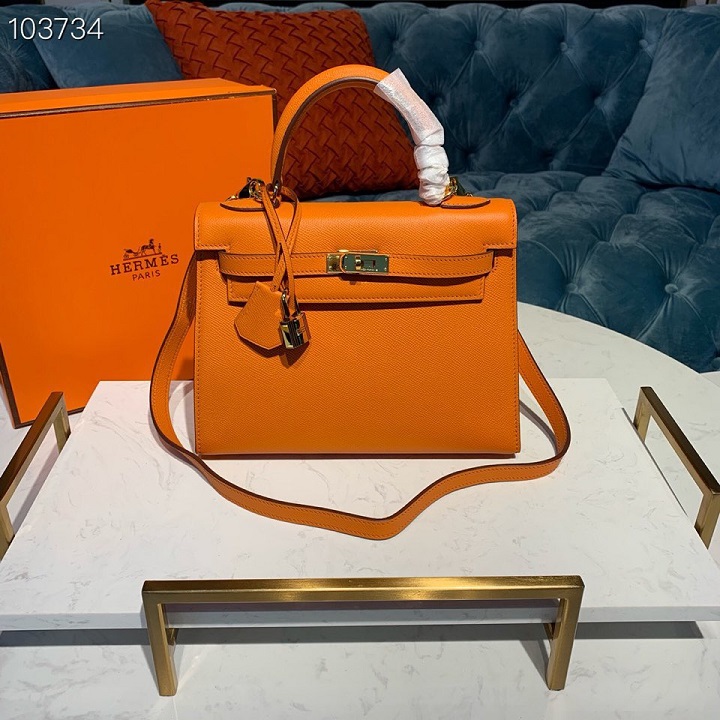 Hermes Kelly 25 Bag Coveted Gold Togo Gold Hardware