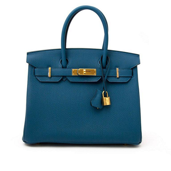 HermèS Birkin 25 Cobalt Ghw