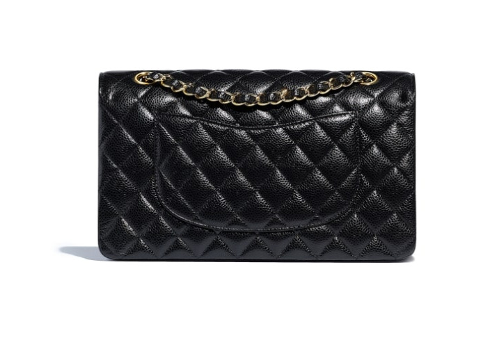 Chanel Classic Double Flap 2018 Jumbo Caviar Gold Hardware Quilted 25-Series 