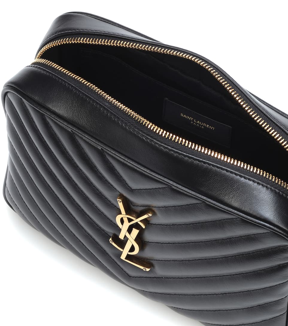 Ysl Calfskin Matelasse Monogram Lou Camera Bag