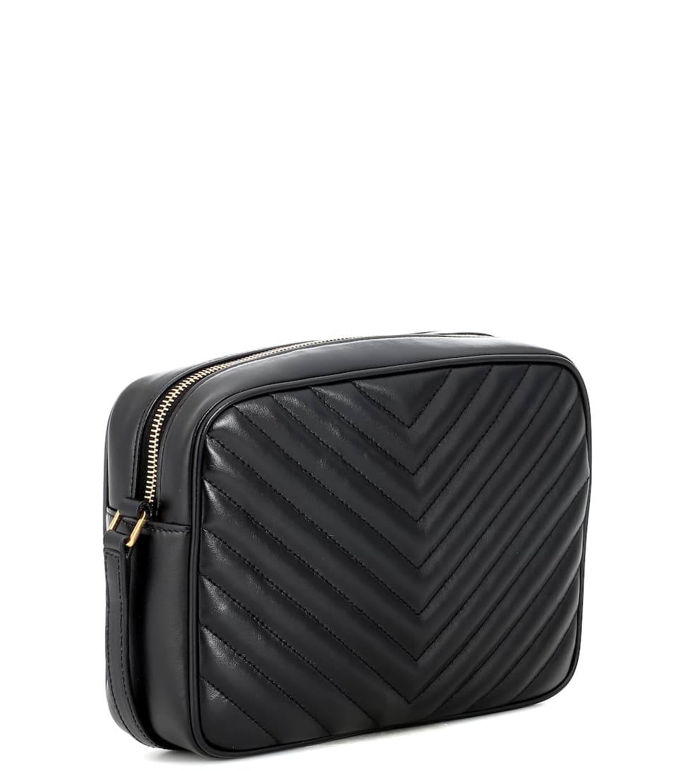 Ysl Calfskin Matelasse Monogram Lou Camera Bag