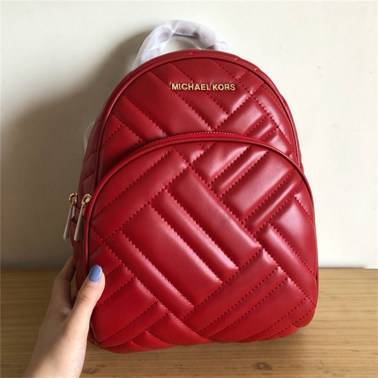 Mk Abbey Medium Quilted Leather 