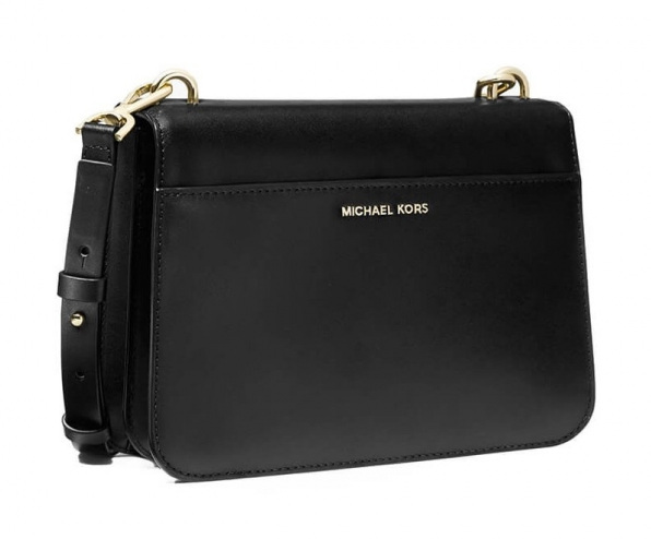 Michael Kors Black Big Mott Shoulder Bag Michael Kors Unico