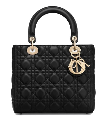 Dior "Lady Dior" Lampskin Bag Cal44550_N0