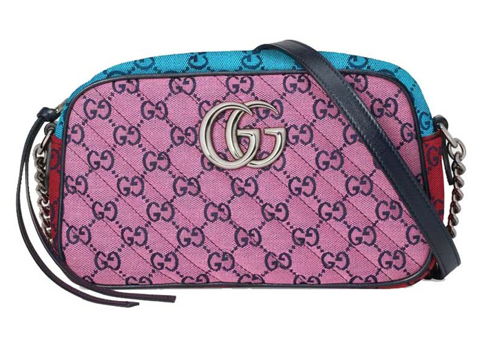 GG Marmont Multicolor small shoulder bag