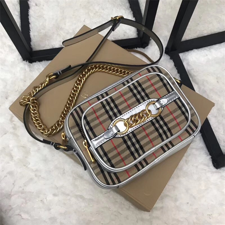 Burberry Canvas Camera Bag