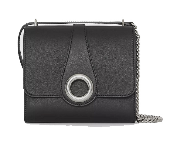 Burberry The Leather Grommet Detail Crossbody Bag