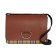 Burberry Vintage Check And Leather D-Ring Bag